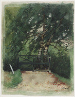 KT 1270
<br/>
Een bankje onder de berken
<br/>
<em>Bastert, Nicolaas (1854-1939)</em>